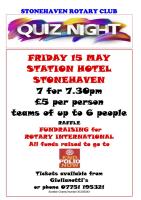 FUNDRAISING QUIZ NIGHT FOR END POLIO NOW